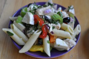 chicken ziti pasta salad variation