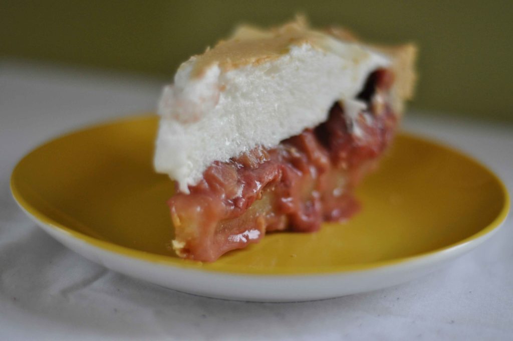 darrington rhubarb cream pie