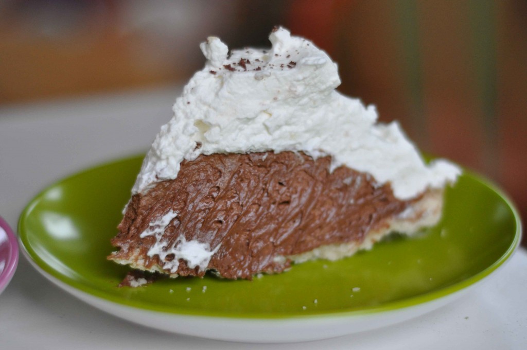 french silk chocolate pie